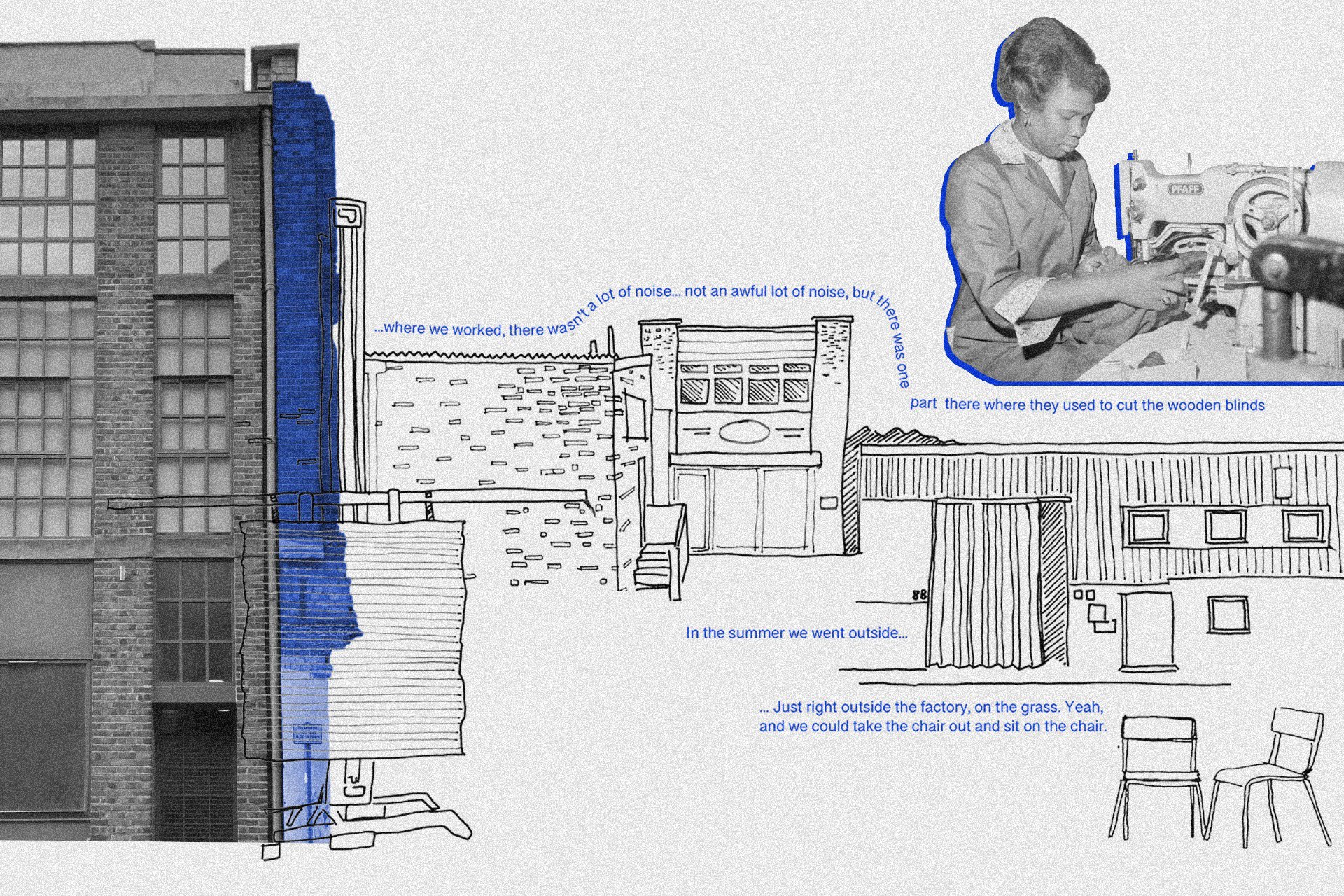An Inherited Heritage Industrial architectural fragments and