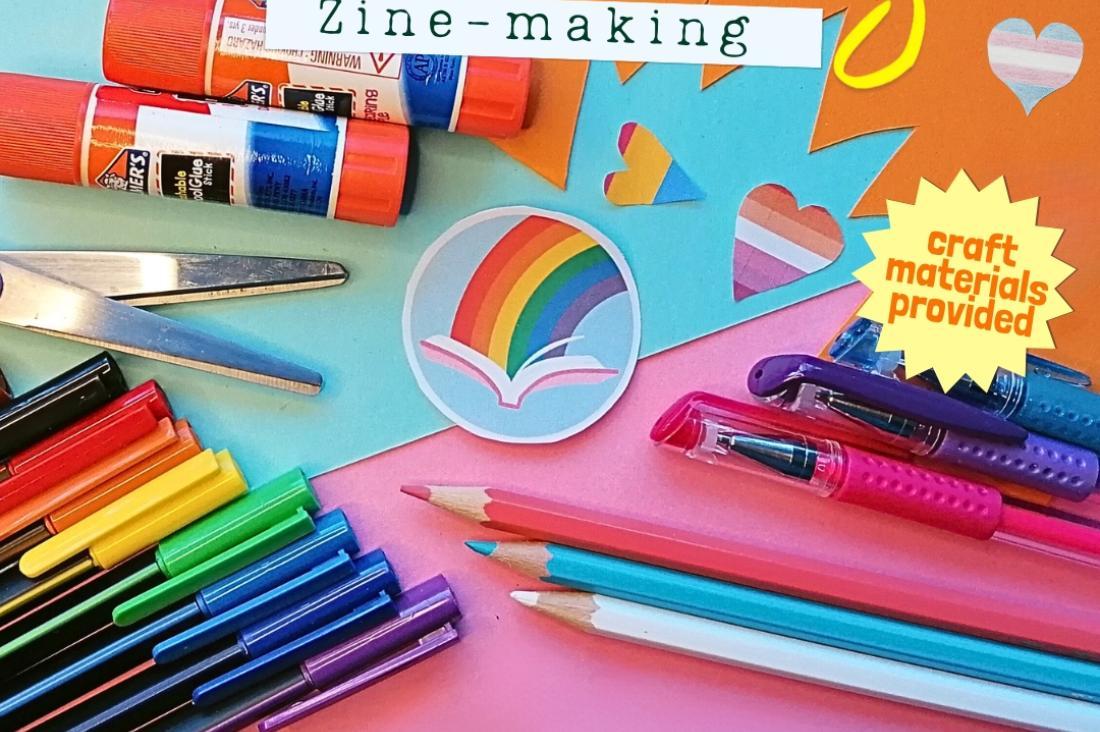 Queer and Crafty Group: February - Zine Making Workshop