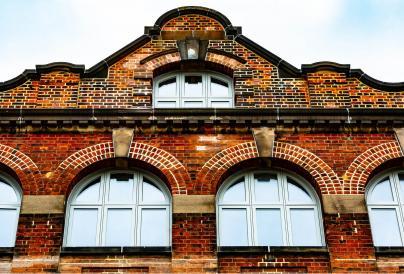 Hat House windows