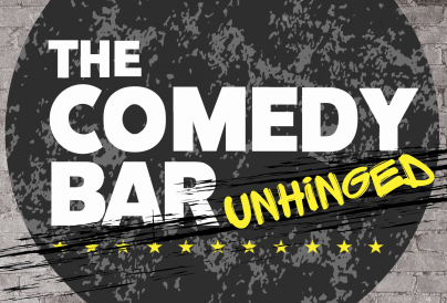Comedy Bar Unhinged Logo