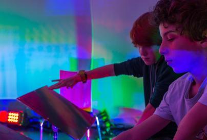 Symphony of the Senses: Colour/Music installation