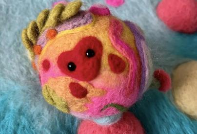 My Strange Planet Needle Felting Workshop