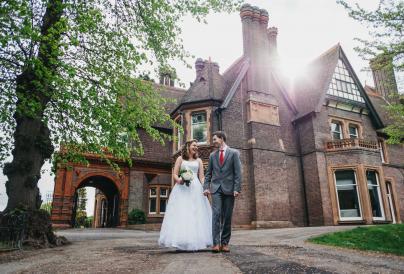 couple outside wardown