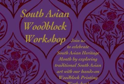 South Asian Woodblock Workshop