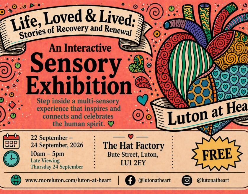 Life, Loved &amp; Lived: Stories of Recovery &amp; Renewal - An Interactive Sensory Exhibition