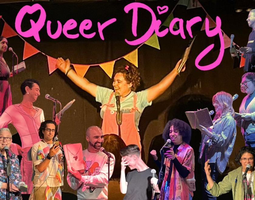 Queer Diaries Open Mic Night