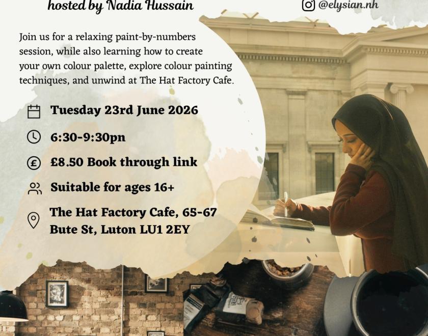 Sip &amp; Paint with Nadia Hussain