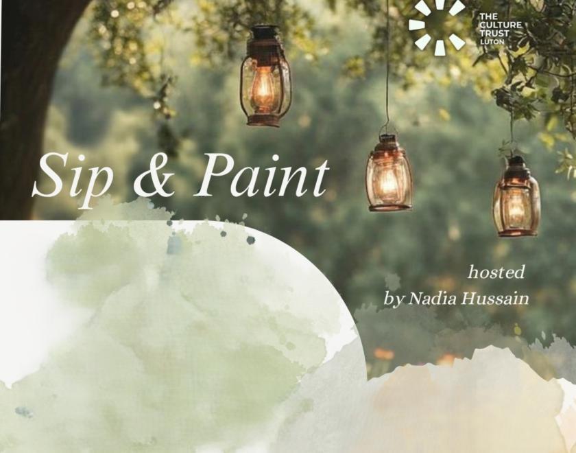 Sip &amp; Paint with Nadia Hussain: October